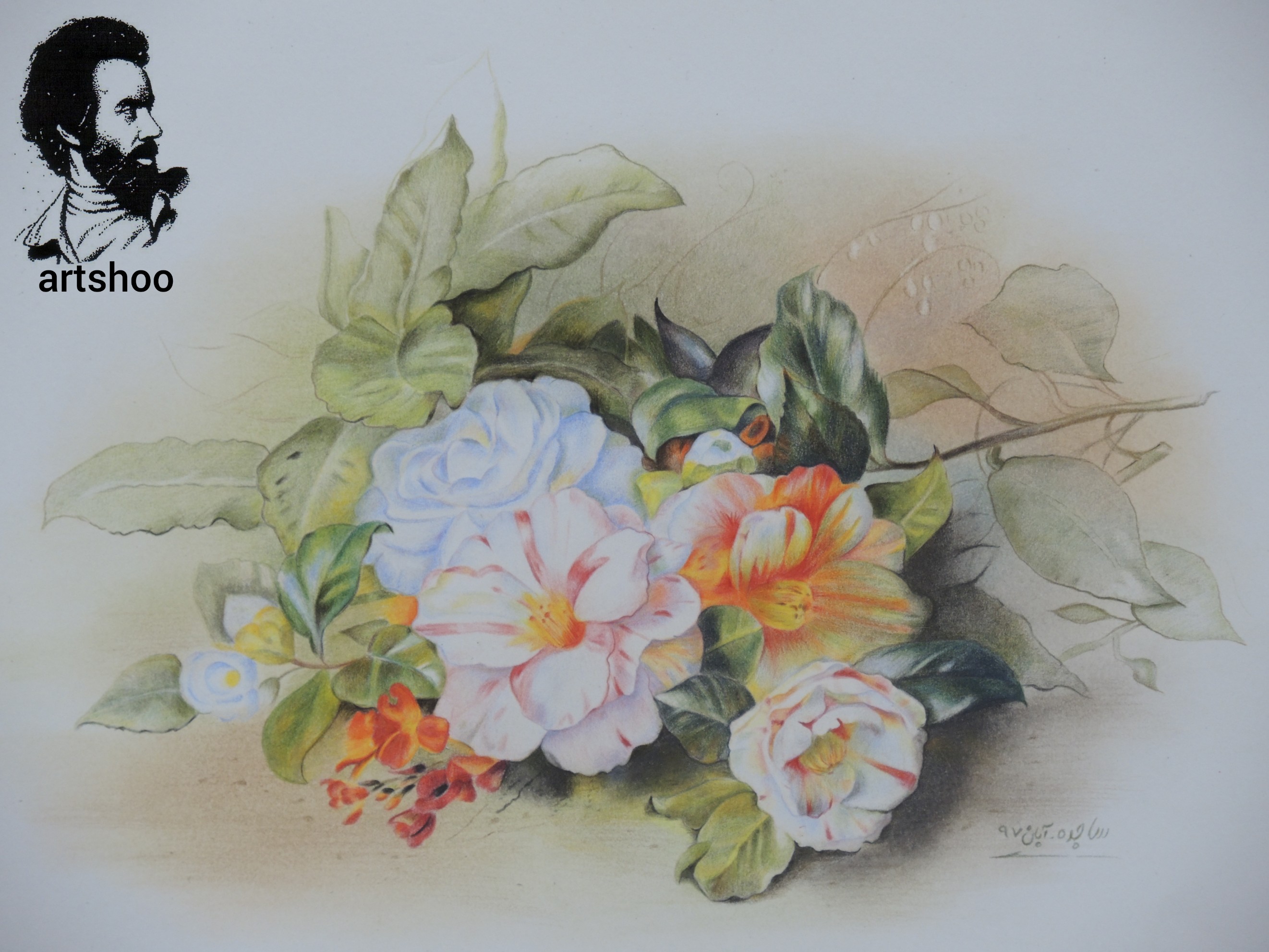 نقاشی مدادرنگی